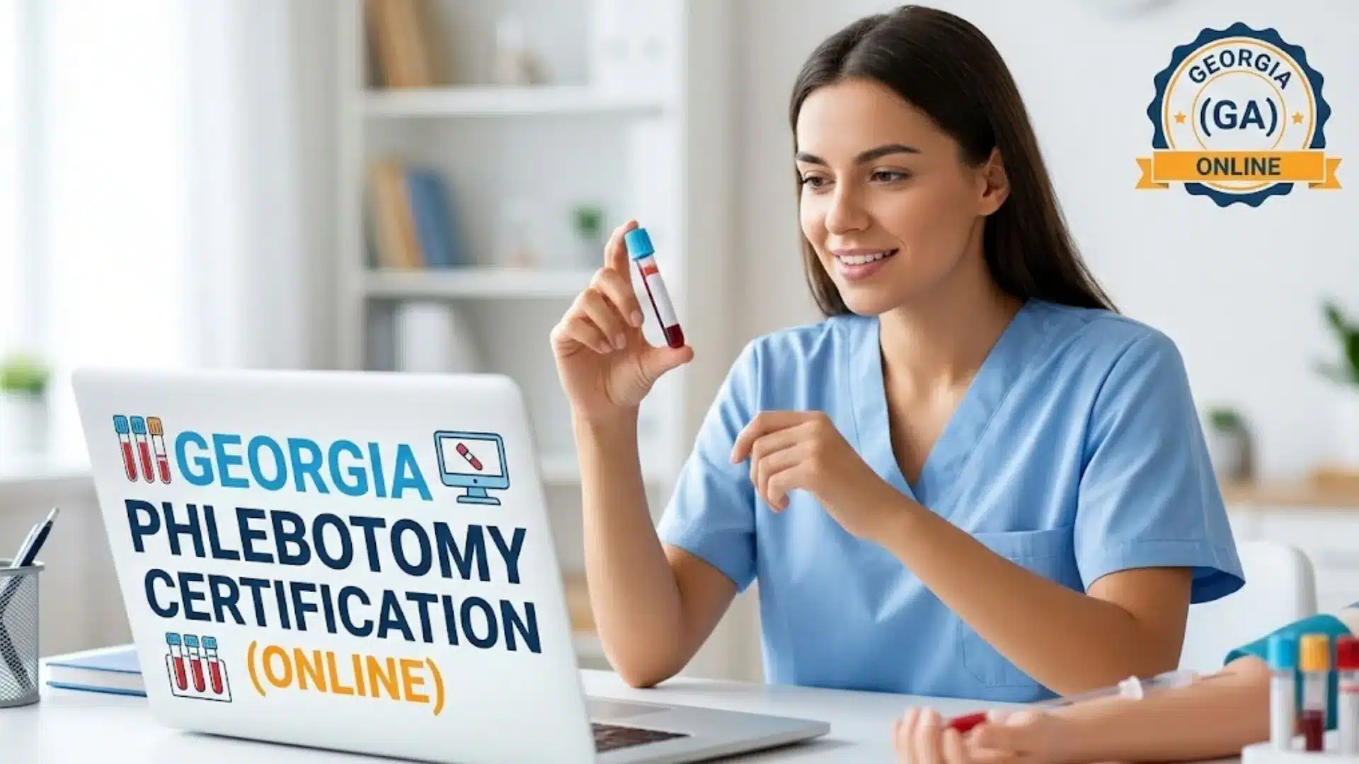 How to Get Phlebotomy Certification in Georgia Online